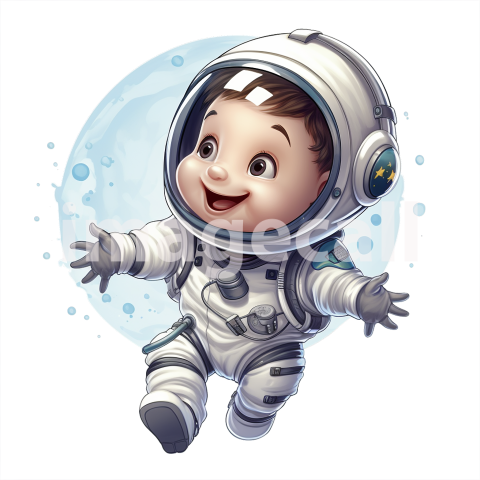 Clipart Astronauts 14300dpi