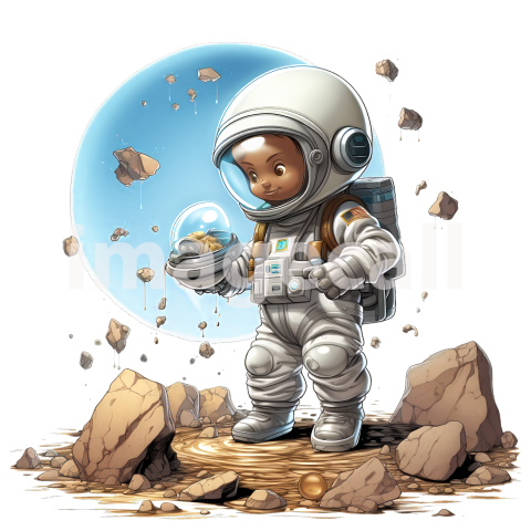 Clipart Astronauts 3300dpi