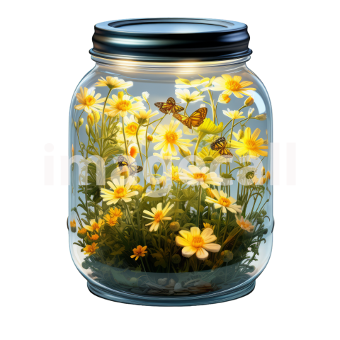 Clipart Windflower Jars 13300dpi
