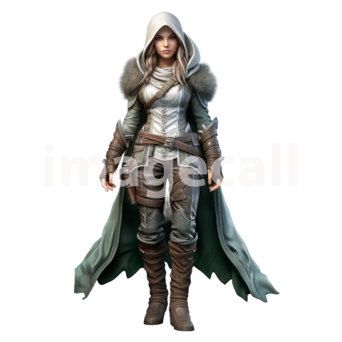 Clipart Fantasy Rogue 20300dpi