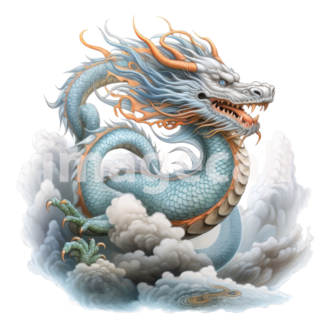 Clipart Chinese Dragons 16300dpi