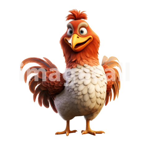 Clipart Cute Chickens 5300dpi