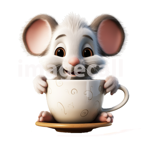 Clipart Cute Mice 15300dpi