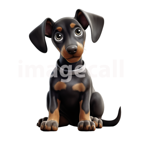 Clipart Cute Puppies 7300dpi