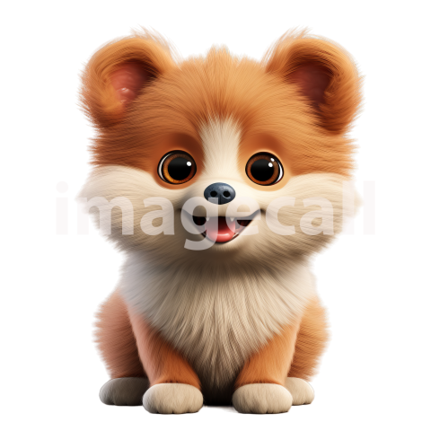 Clipart Cute Puppies 2300dpi
