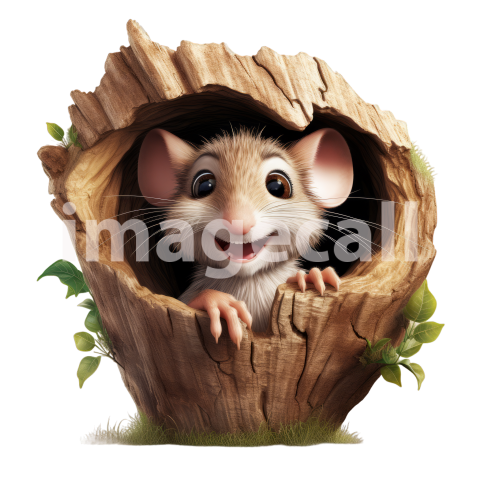 Clipart Cute Rats 8 300dpi