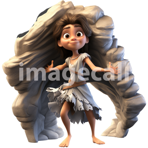 Clipart Fairy Tale Cave People 11 300dpi