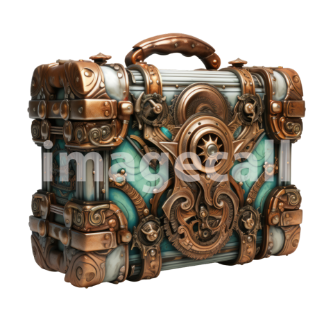 Clipart Luggage Ornamental 2   300dpi
