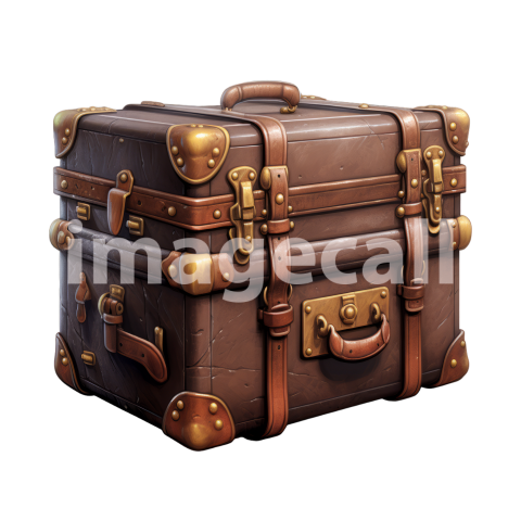 Clipart Luggage Vintage 18   300dpi