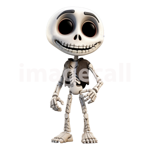 Clipart Cute Skeletons 16300dpi