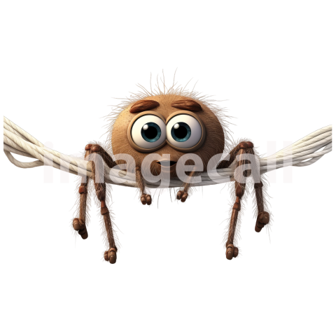 Clipart Cute Spiders 10300dpi