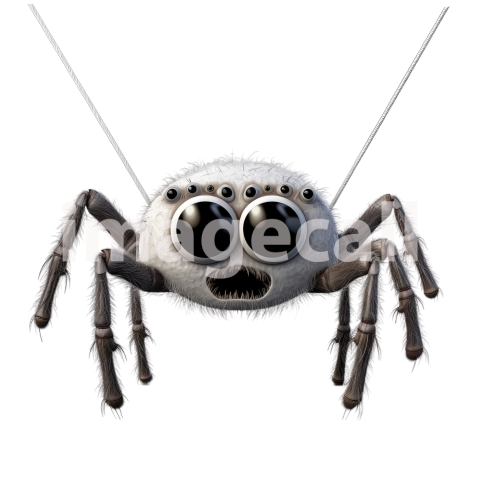 Clipart Cute Spiders 14300dpi