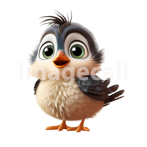 Clipart Cute Birds 17300dpi