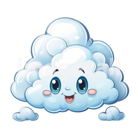 Clipart Cute Clouds 5300dpi