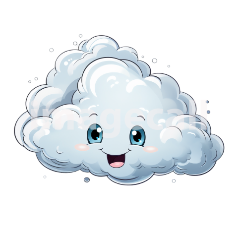 Clipart Cute Clouds 8300dpi