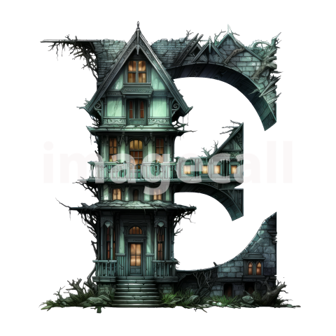 E Halloween Letters (9)