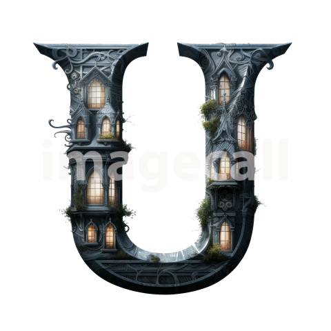 U Halloween Letters (19)