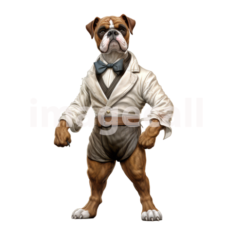 Clipart Dogs In Clothes 11   300dpi