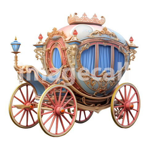 Clipart Fairy Tale Carriage 20   300dpi