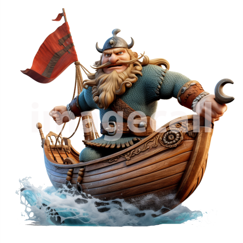 Clipart Fairy Tale Vikings 10   300dpi