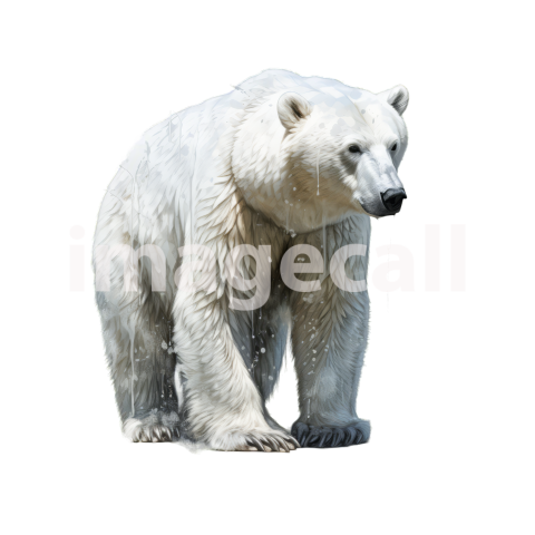 Clipart Polar Bears 1   300dpi