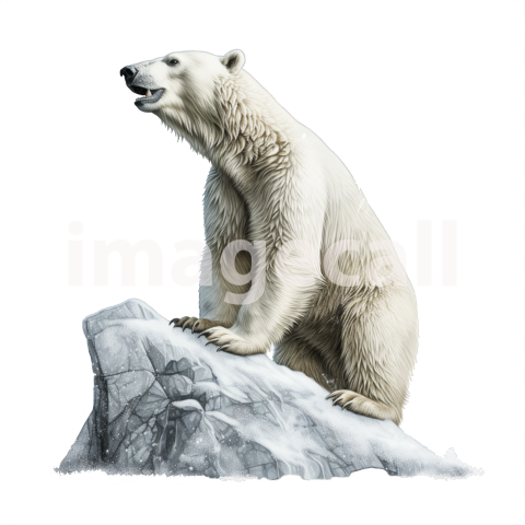 Clipart Polar Bears 12   300dpi