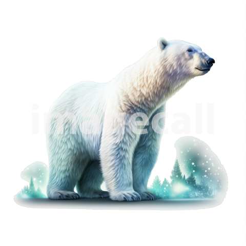 Clipart Polar Bears 17   300dpi