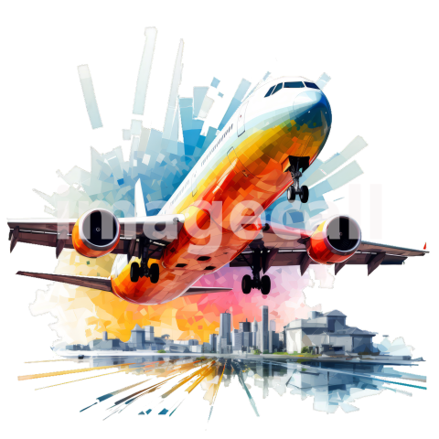 Clipart Flight Departure 19   300dpi