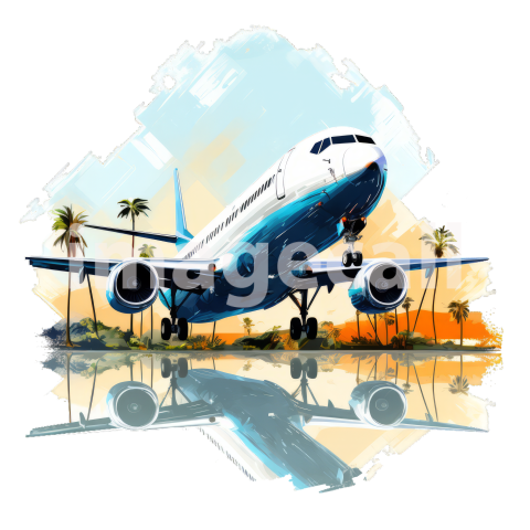 Clipart Flight Departure 6   300dpi