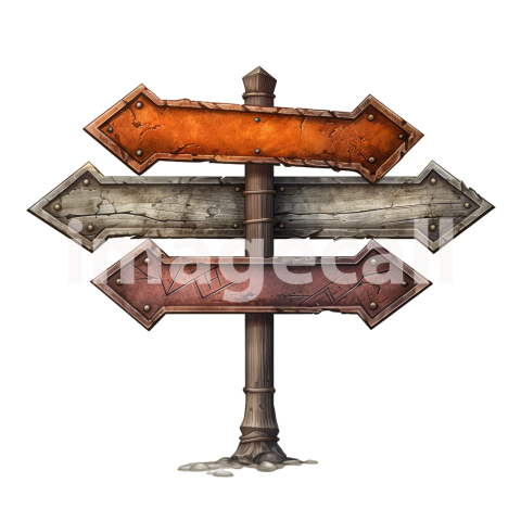 Clipart Street Signs 19   300dpi