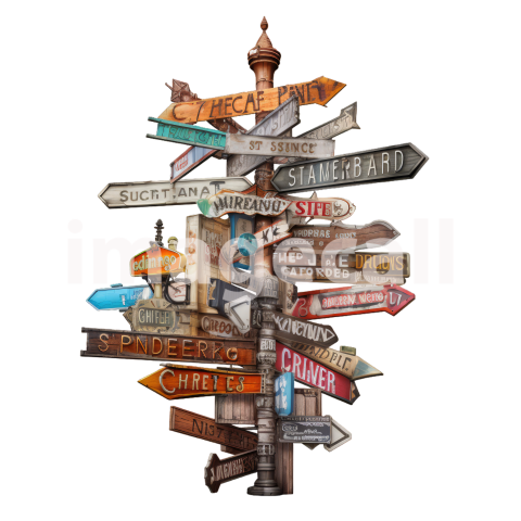 Clipart Street Signs 12   300dpi