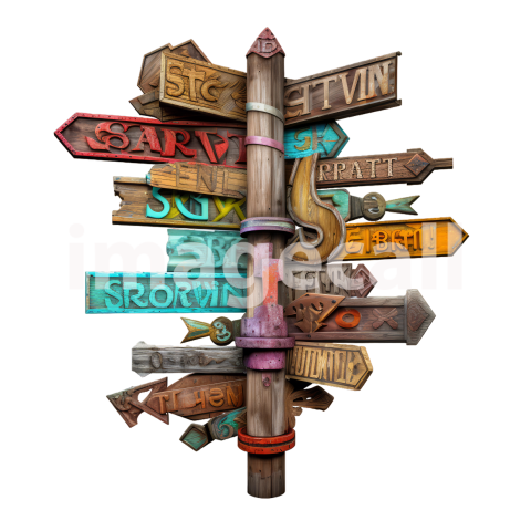 Clipart Street Signs 7   300dpi