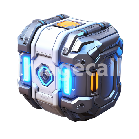 Clipart Sci Fi Crates   Packs 9   300dpi