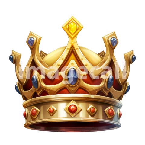 Clipart Fairy Tale Crowns 20   300dpi