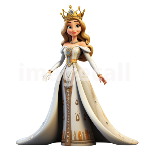 Clipart Fairy Tale Queen 2   300dpi