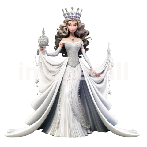 Clipart Fairy Tale Queen 20   300dpi