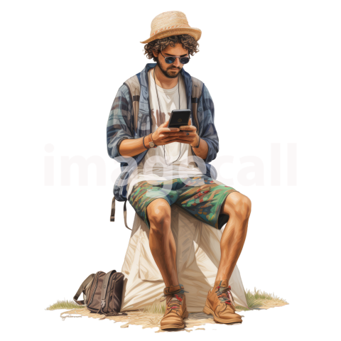 Clipart Digital Nomad 16   300dpi