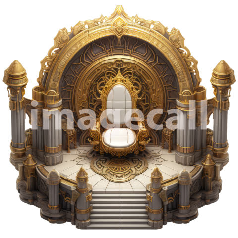 Clipart Royal Throne 13   300dpi