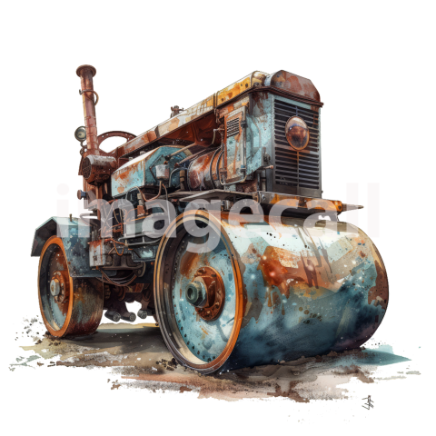 Clipart Construction Vehicles 1   300dpi