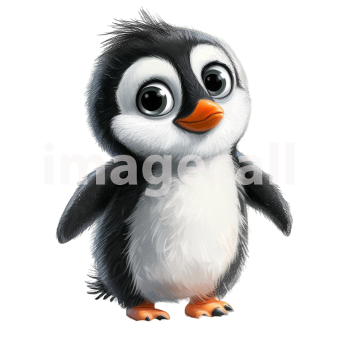 Clipart Cute Penguins 11   300dpi