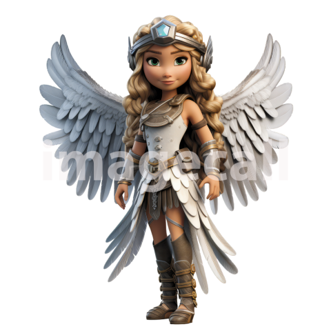 Clipart Viking Valkyrie 15   300dpi