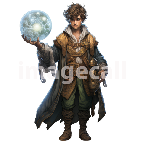 Clipart Wizard Apprentice 12   300dpi