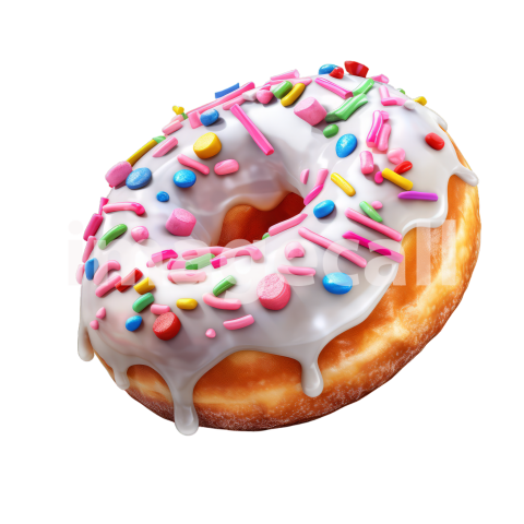 Clipart Donuts 2   300dpi