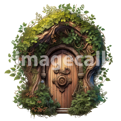 Clipart Fairy Doors 7   300dpi