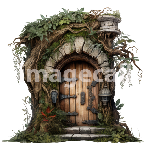 Clipart Fairy Doors 9   300dpi