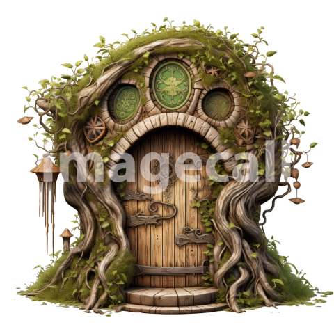 Clipart Fairy Doors 14   300dpi