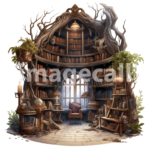 Clipart Secret Libraries 3   300dpi