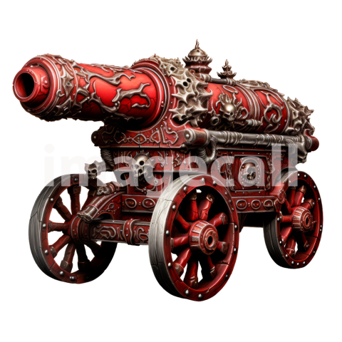 Clipart Fantasy Field Cannons 18   300dpi