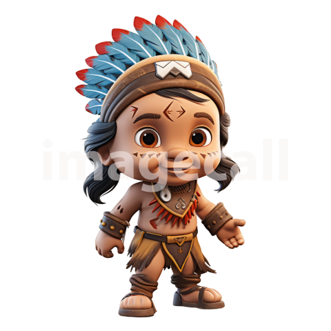 Clipart Native Americans 17   300dpi