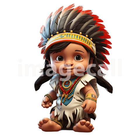 Clipart Native Americans 19   300dpi